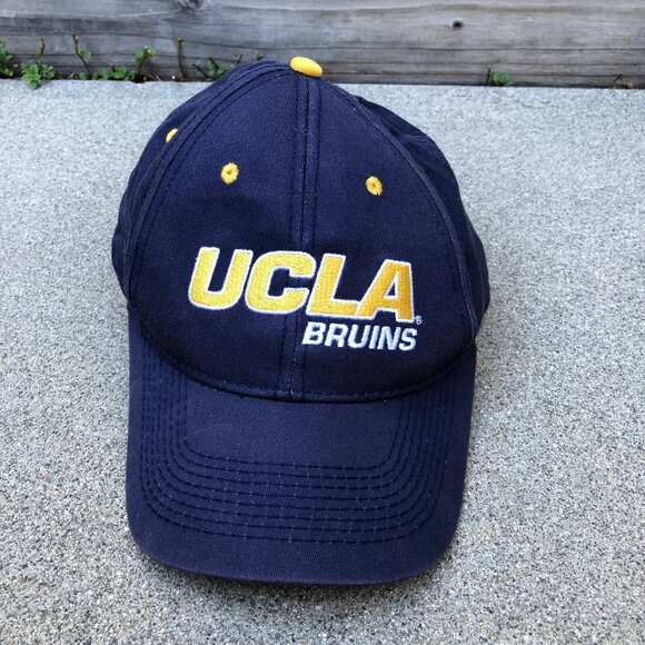 VTG UCLA BRUINS Baseball Hat Men's Adjustable Cap Retro Blue Adjustable - Picture 1 of 6